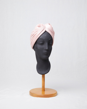 HEADQUARTER | couture headwear Musa turban, made of banana straw. Designed and handcrafted in Switzerland.